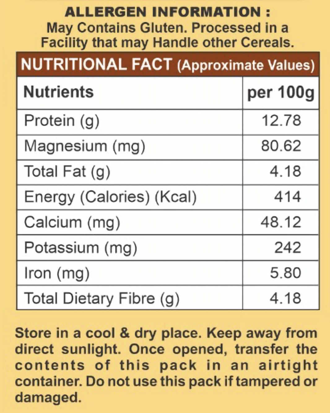 9 In 1 Multigrain Atta - Image 2