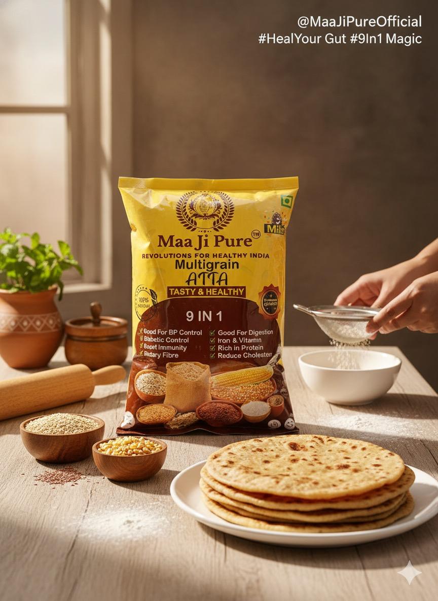 9 In 1 Multigrain Atta - Image 4