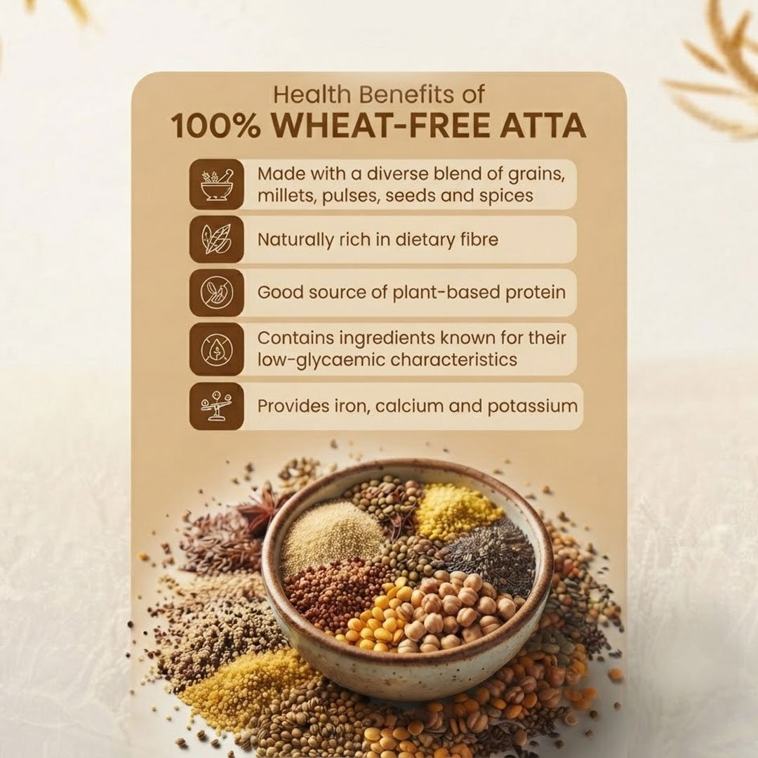 Wheat Free Multigrain Atta - Image 6