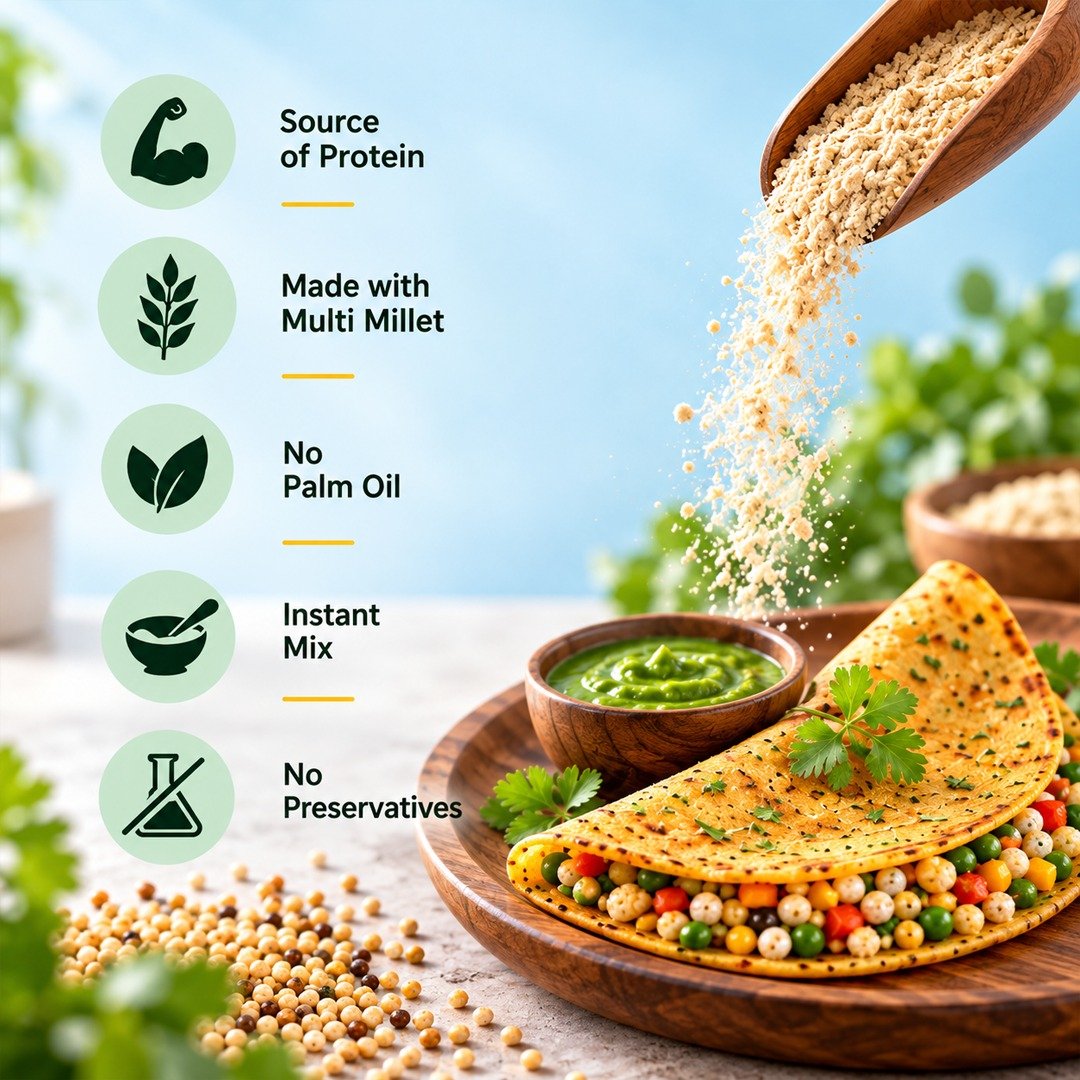 Millet Premix Chilla - Image 3