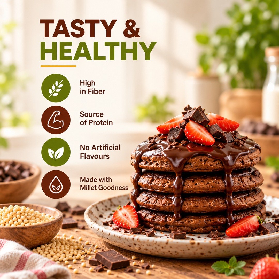 Millet Pancake Choclate - Image 3