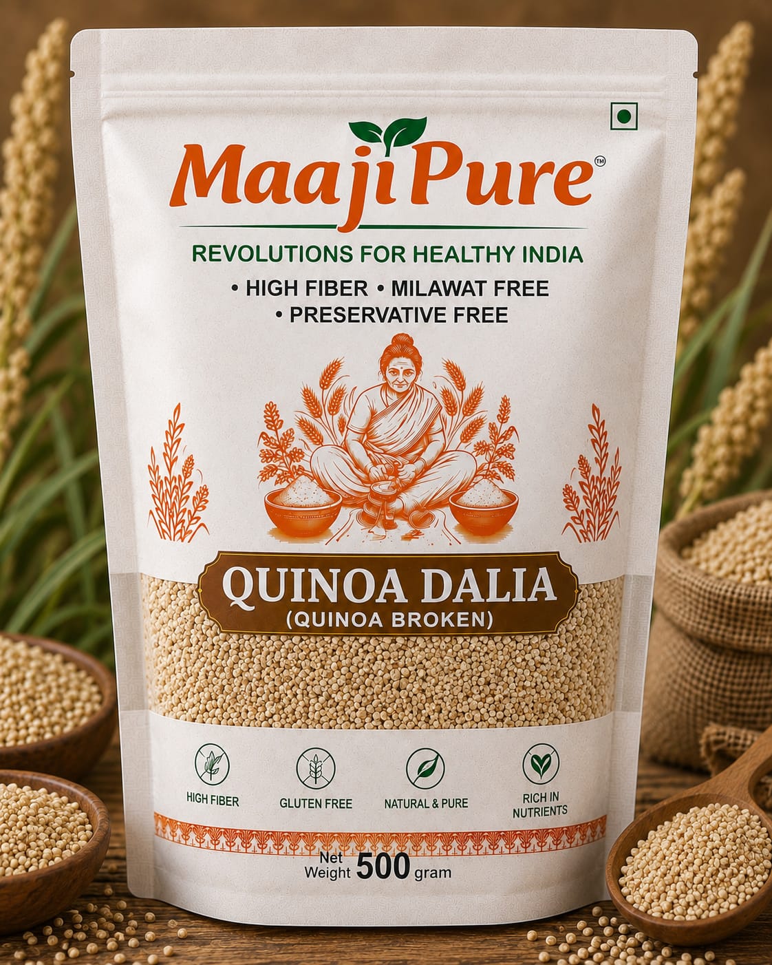 Quinoa Dalia