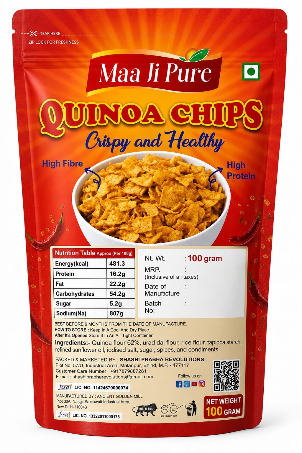 Quinoa Chips