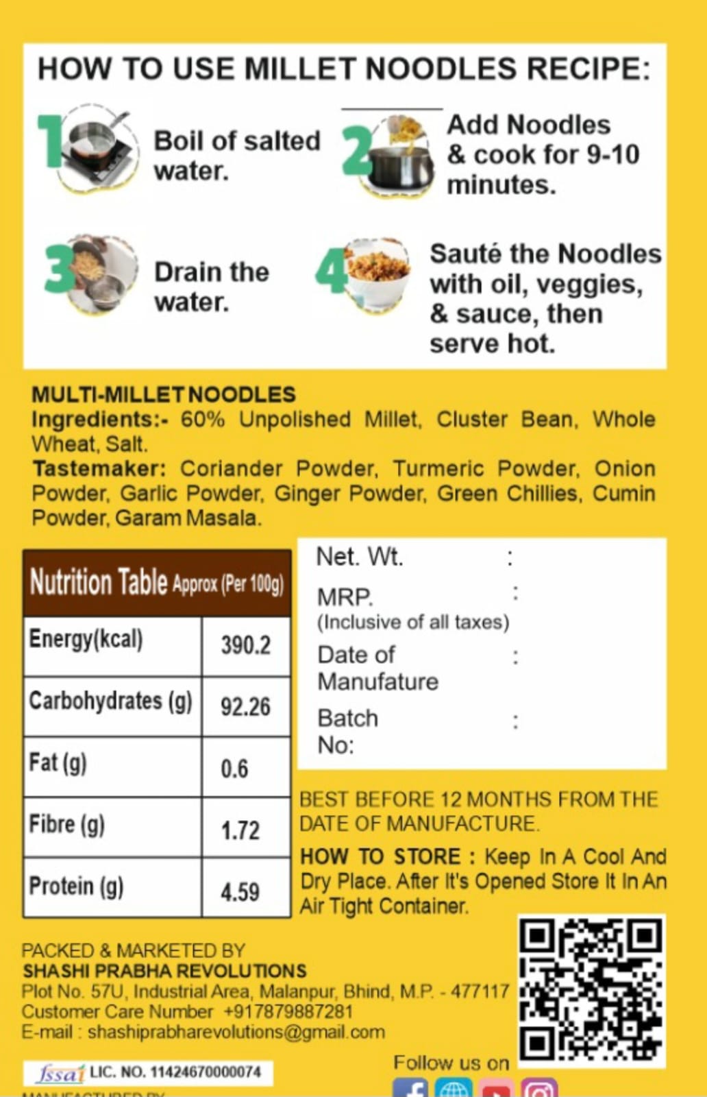 Multi Millet Noodles - Image 2