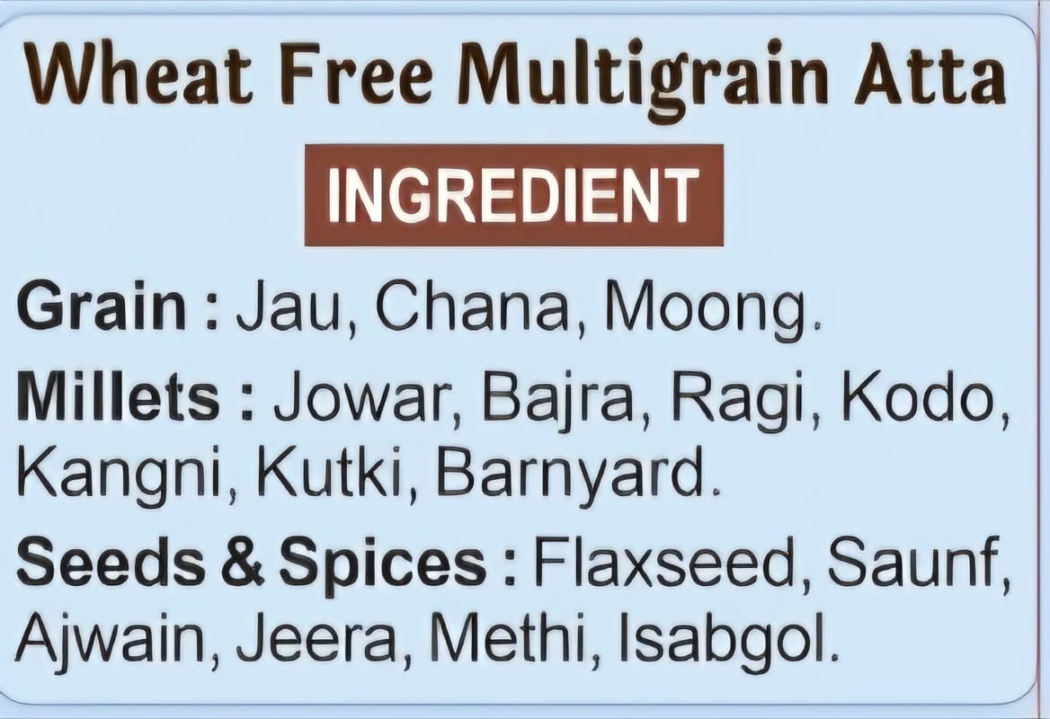 Wheat Free Multigrain Atta - Image 5