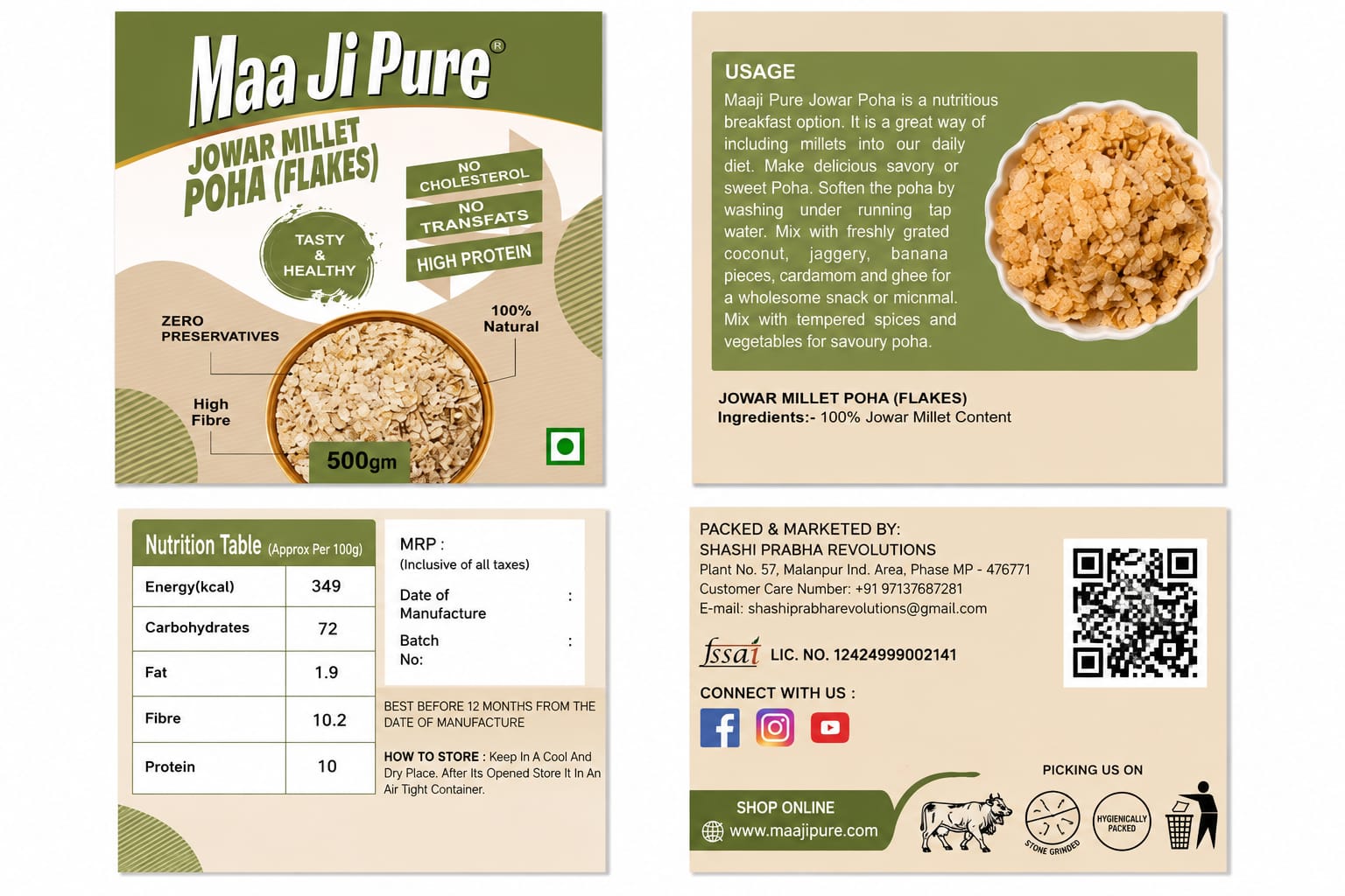 Jowar Millet Poha (Flakes) - Image 3