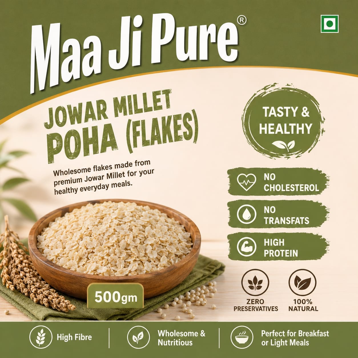 Jowar Millet Poha (Flakes) - Image 4